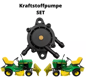 Kraftstoffpumpe SET John Deere NEU Briggs & Stratton Rasentraktor Aufsitzmäher - Bild 1 von 6