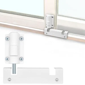 Patio Sliding Glass Door Security Lock/bolt Railchildproof Safety Window Locks F - Picture 1 of 7