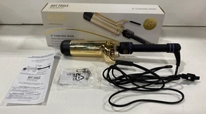 Hot Tools Pro Artist 24K Gold 2" Curling Iron Jumbo Long Lasting Defined Curls - Picture 1 of 3