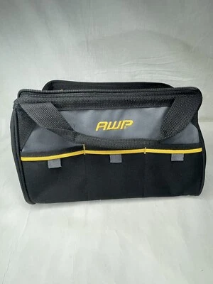 AWP Tool Bag Black Gray 13" Excellent Condition Barely Used - Image 1 of 4
