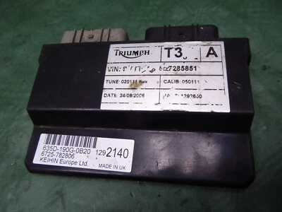STEUERTEIL ECU CDI TRIUMPH SPEED TRIPLE 1050 black box controller unit - Bild 1 von 3