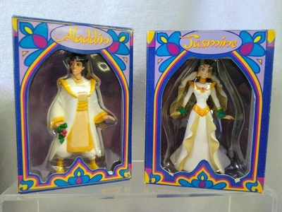 De colección Grolier Primera Edición Aladino y Princesa Jazmín Adornos 1997 Foto 1 de 4
