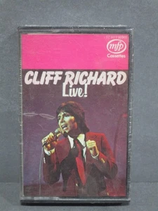 CLIFF RICHARD "Live" FACTORY SEALED NEW CASSETTE TAPE - Picture 1 of 2