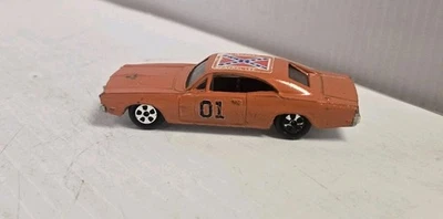 Dodge Charger ERTL DUKES OF HAZZARD General Lee 1981 3" naranja fundido a presión 1/64 de colección Foto 1 de 4