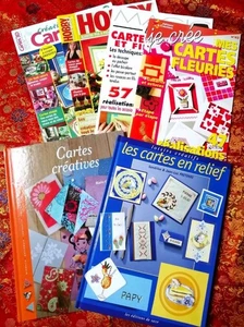 Konvolut 2 Bücher + 4 Zeitschriften 3D Karten, Blumen, Reliefkarten und gespannte Fäden - Bild 1 von 12