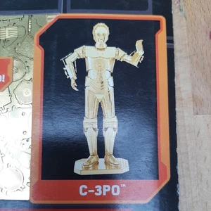 Star Wars Metal Earth 3D Modellbausätze, Disney, C-3PO, Stahlbleche - Bild 1 von 3