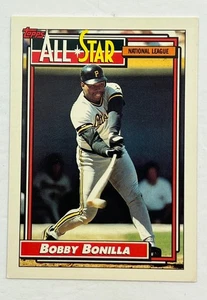 1992 Topps - All-Star Bobby Bonilla #392 - Pirates MLB - Free Shipping BLG - Bild 1 von 2