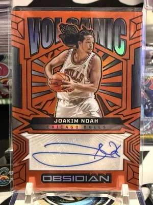 2024-25 Panini Obsidiana Volcánica Joakim Noah Automático Naranja/99 TZ Foto 1 de 2