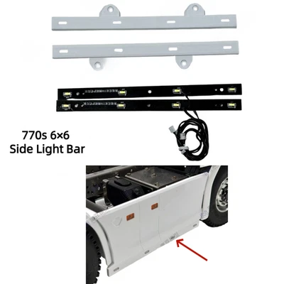Seite Licht Bar für Tamiya 1/14 RC Lkw Traktor Scania 770s 6 × 6 DIY Teile - Bild 1 von 4