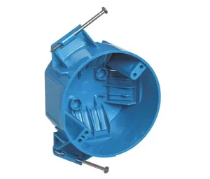 1-Gang 20 Cu. In. New Work elektrische Deckenbox mit unverlierbaren Nägeln - Bild 1 von 5