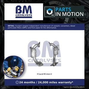 Catalytic Converter Type Approved + Fitting Kit Front BM80384HK BM Catalysts New - Picture 1 of 8