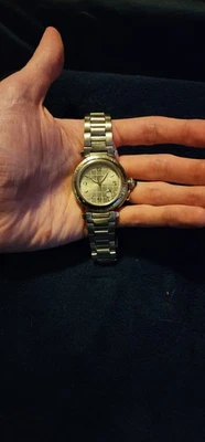 Reloj Pasha De Cartier Mujer 35mm, Ref. 2324, cara rejilla gris Foto 1 de 4