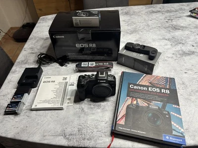 Canon EOS R8 24,0MP Spiegellose Systemkamera wie Neu! 09.25, nur 600 Auslösungen - Bild 1 von 4