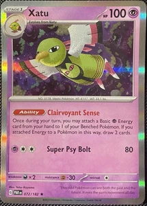 Xatu 072/182 SV04: Paradox Rift Holo - Pokémon Karte - Bild 1 von 2