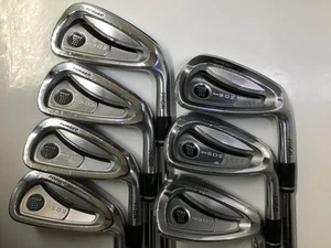 PRGR GN 502 Silver FORGED Irons #4-9,Pw(7Clubs)/Spec Steel II/Flex:Stiff - Picture 1 of 6