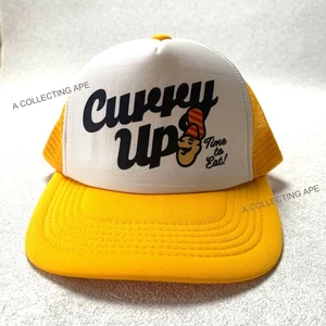 NIGO Curry Up Store gelb Mesh Cap exklusiver Artikel nur im Laden BAPE neu - Bild 1 von 9