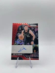 2024-25 Panini Prizm Choice Jose Alvarado Choice Red Prizm Auto #SIG-JSA - Picture 1 of 2