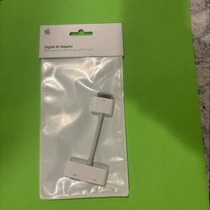 Digital AV HDMI Apple Adapter NEW and ORIGINAL for iPad iPhone iPod MC953ZM/A - Afbeelding 1 van 1
