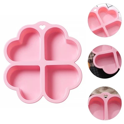 1Pc Backformen Herzform Silikon Kuchenformen Muffin Kuchen Backwerkzeuge - Bild 1 von 4