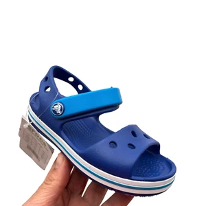 Crocs Crocband Toddler Boys Sandals Size 8 Royal Blue Water Friendly Lightweight - Picture 1 of 15