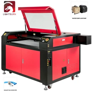SIHAO CO2 Laser Graviermaschine 100W Laser Cutting Engraver Maschine 900x600mm  - Bild 1 von 15
