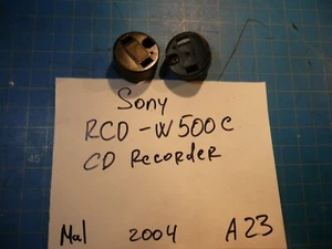 Sony RCD-W500C Cambiador de CD Grabadora Repuesto Patas Pies Pie - Imagen 1 de 3