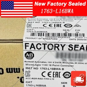 Allen-Bradley 1763-L16BWA MicroLogix 1100 16 Point Controller AB 1763L16BWA PLC - Picture 1 of 2