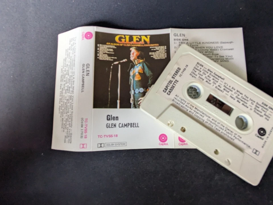 glen campbell glen cassette - Image 1 of 1