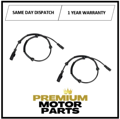 2x ABS Wheel Speed Sensor Front Left Right For Primastar Vivaro Trafic (Set) - Image 1 of 4