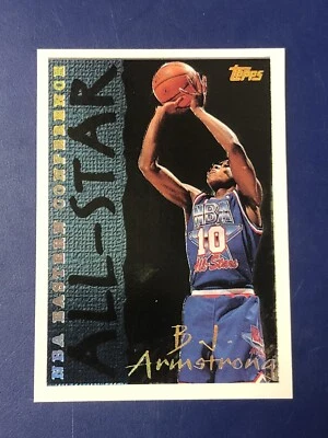 1994-95 Topps Spectralight BJ Armstrong #9 - Image 1 of 2