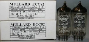 1MP ECC82 Mullard Made in Gt.Britain Amplitrex getestet #1988072 2041067 - Bild 1 von 8