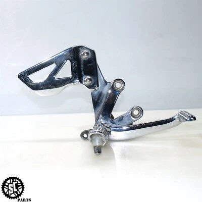 01-03 SUZUKI GSXR 600 750 PEDAL DE FREIO TRASEIRO DIREITO CROMADO - Imagem 1 de 4