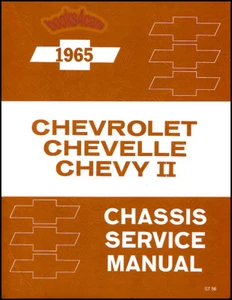 SHOP MANUAL SERVICE REPAIR 1965 CHEVROLET BOOK FACTORY WORKSHOP RESTORATION HOW - Picture 1 of 1