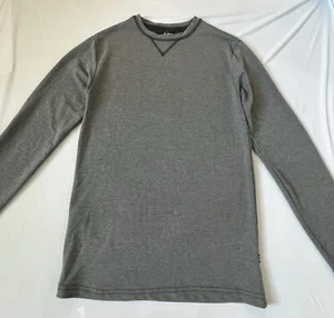 Lee Mens Long Sleeve Tee Soft Shirt Dark Grey, XS Crew Neck Gently Used 123187 - Picture 1 of 5