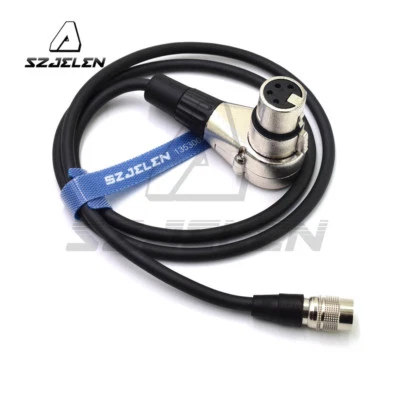 Hirose 4pin to xlr 4pin power cable for Panasonic/TVlogic 075/170A Monitor - Image 1 of 4