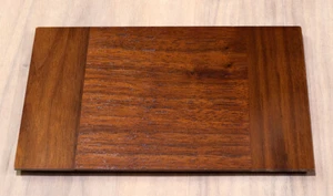 1 Lens Board 6-7/8"x 4-1/2" for ROC IDEAL full plate camera, late1800's, Walnut - Picture 1 of 3