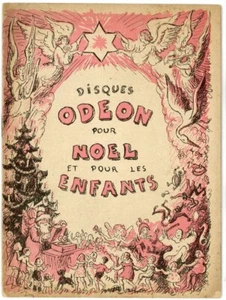 Disques ODEON pour Noel et pour les Enfants orig 1930s French record catalog - Picture 1 of 5