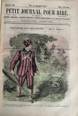 Kleines Journal Zum Lachen Nr. 294 Herren Die Jäger - Erinnerungen Aus Dem Salon - Bild 1 von 4