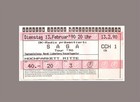 Ticket Konzertkarte Sammlerticket - SAGA - Hamburg 1990