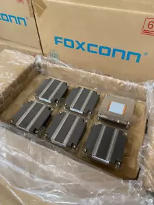 Foxconn LGA2011 (Square ILM) 1U Copper Heat Sink High Performance CPU Cooler - Picture 1 of 3