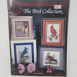 The Bird Collection Cross My Heart Cross Stitch Leaflet Chart Pattern CSB-113 - Picture 1 of 6