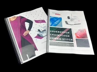 Bernina Airlock b68 Reference Manual & Mastery Stitch Workbook Bundle - Image 1 of 4