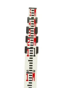 Levelling Staff Aluminium Telescopic 5 Meter 5 Section For Auto Level - Picture 1 of 9