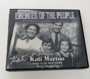 Kari Marton Enemies of the People My Familys Journey CD signed by author Audio - Picture 1 of 7