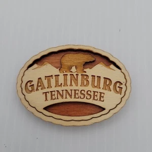 Gatlinburg Tennessee Woodend magnete orso 3D - Foto 1 di 1
