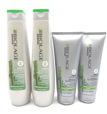 MATRIX BIOLAGE ADVANCED FIBERSTRONG SHAMPOO/ CONDITIONER (4 pieces) - Image 1 of 2