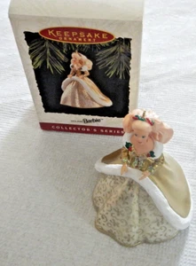 #2 IN THE HOLIDAY SERIES - HALLMARK 1994 ORNAMENT - GORGEOUS GOLD GOWN BARBIE  - Picture 1 of 12