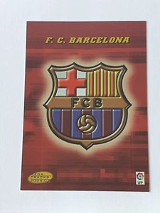 2004-05 FC Barcelona Team Shield Logo #55 Panini Megacracks La Liga MGK - Picture 1 of 12