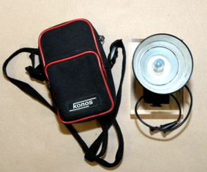 AGFALUX * K M-TYPE 6880 + LAMPADINA Unità Flash e custodia * USATO NON TESTATO ! - Picture 1 of 9