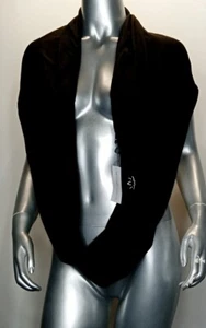 Beyond Yoga Pocket Infinity Scarf Black One Size Stretchy Comfort New - Picture 1 of 7
